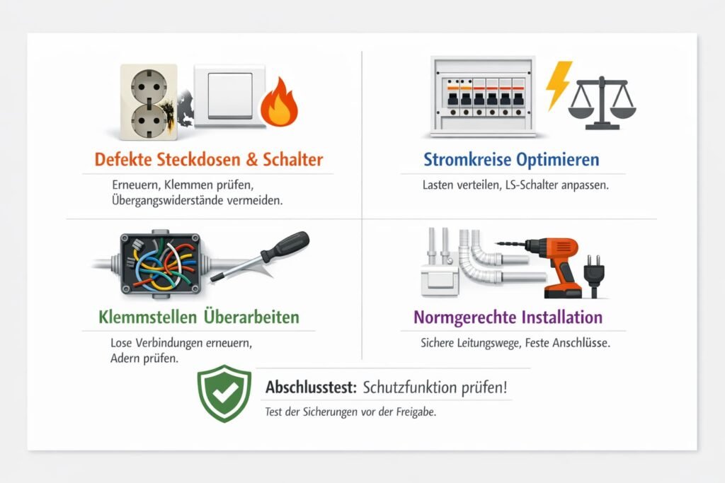 Elektroinstallation Oberschleißheim: Typische Arbeiten im Überblick