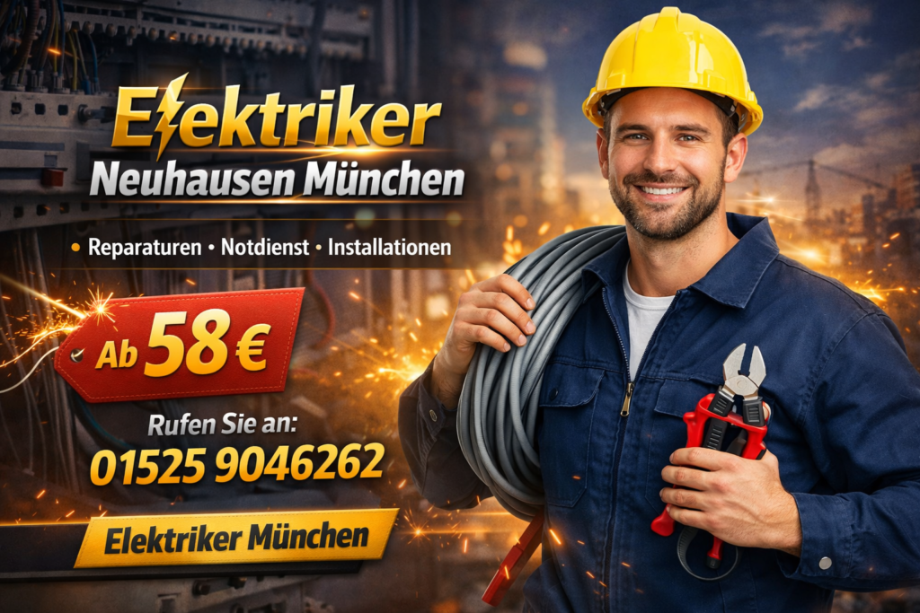 Elektriker Neuhausen München ab 58 €