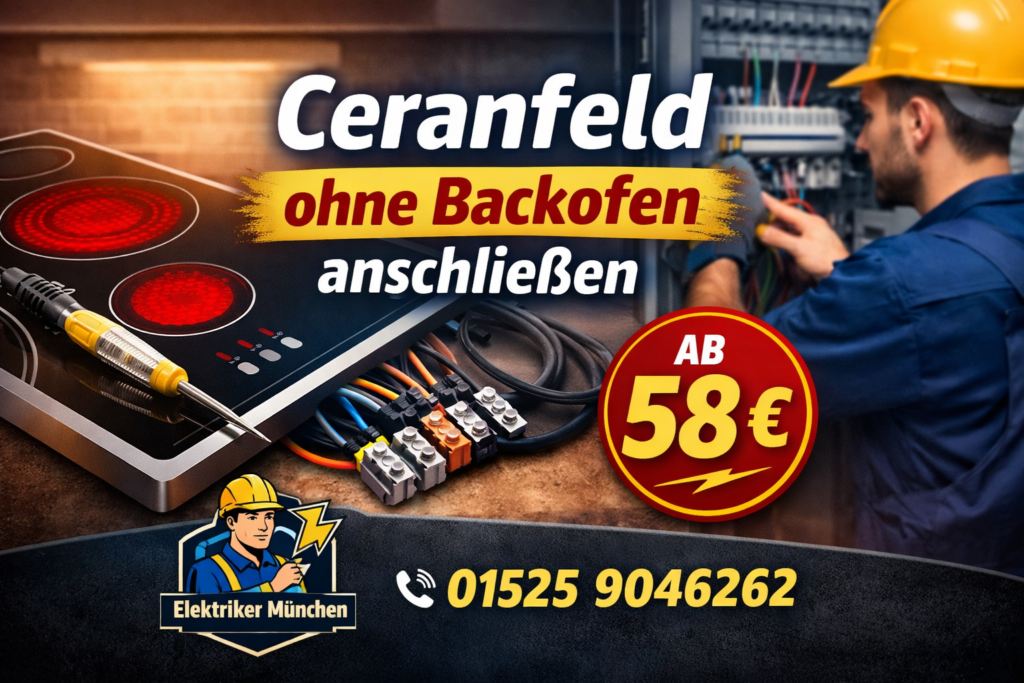 Ceranfeld ohne backofen anschließen ab 58 €
