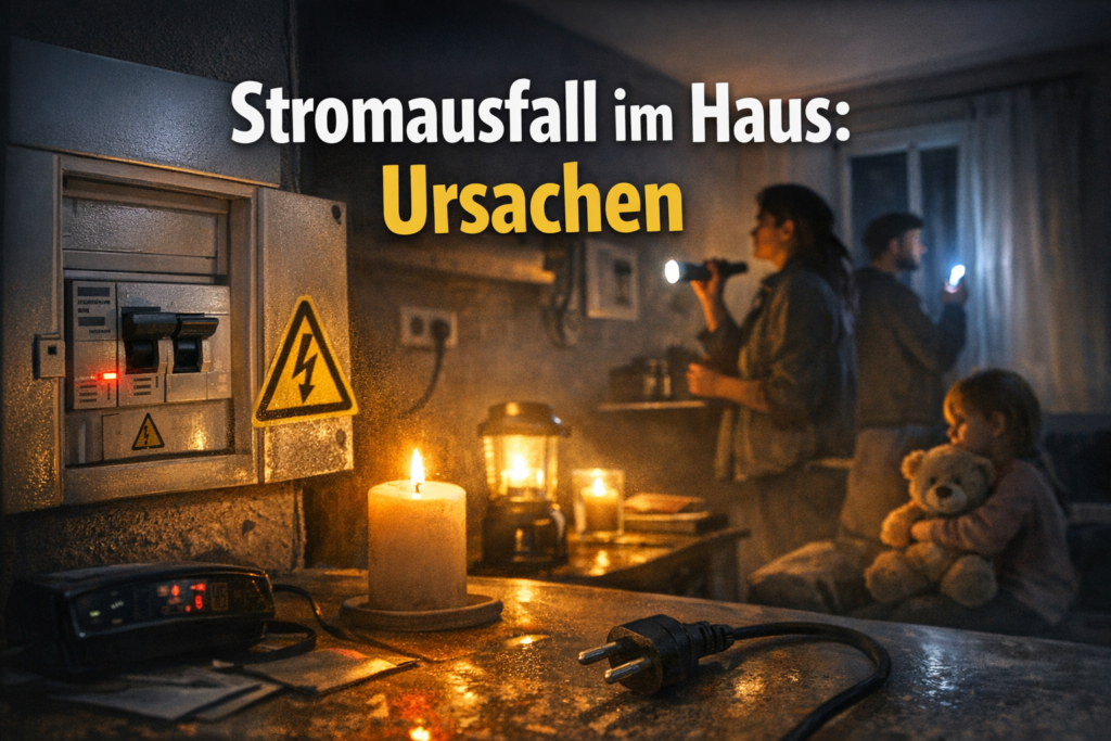 Stromausfall im Haus Ursachen