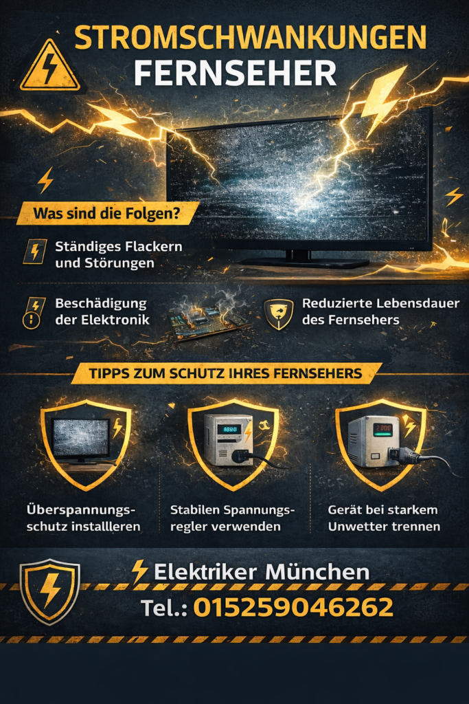 stromschwankungen fernseher