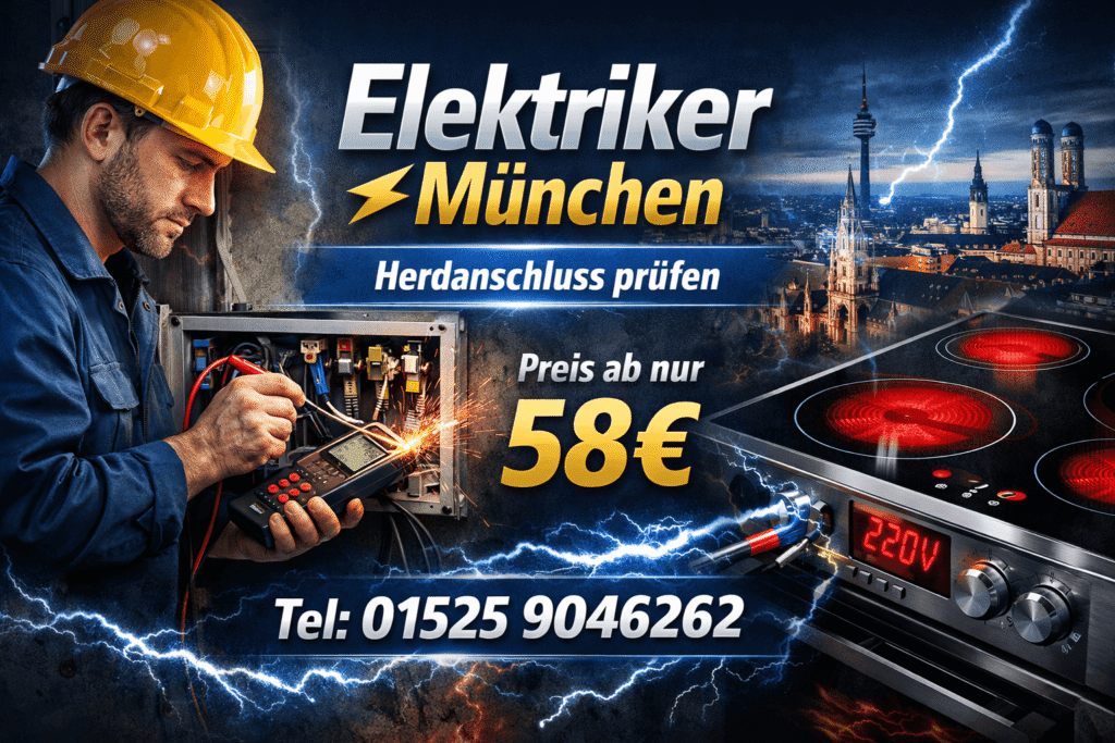 Herdanschluss prüfen