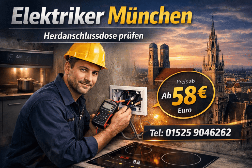 Herdanschlussdose prüfen