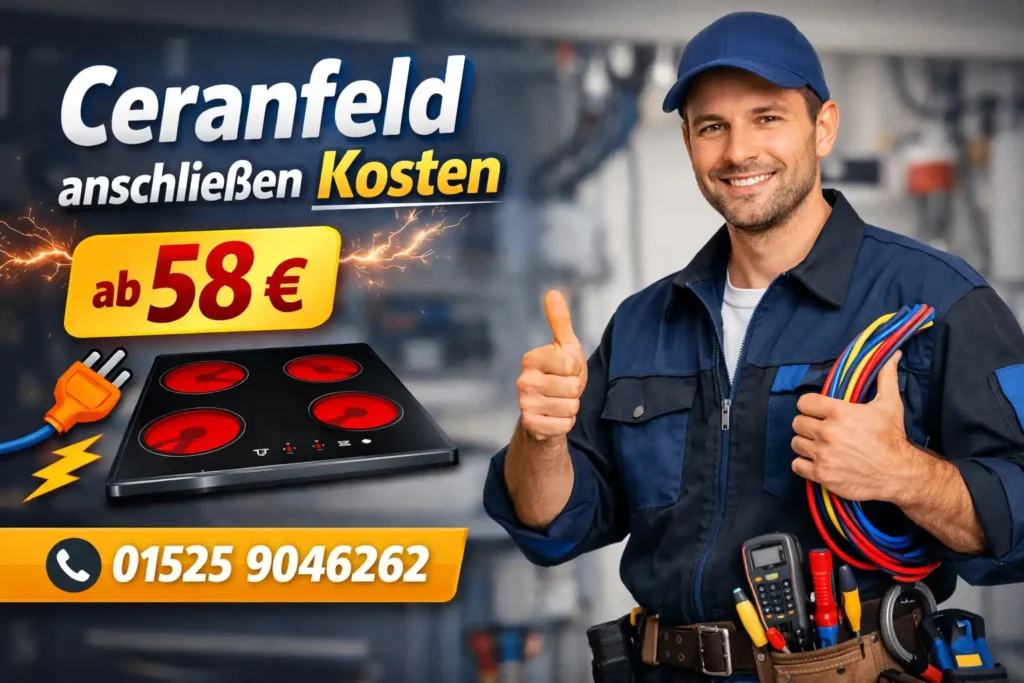 Ceranfeld anschließen Kosten