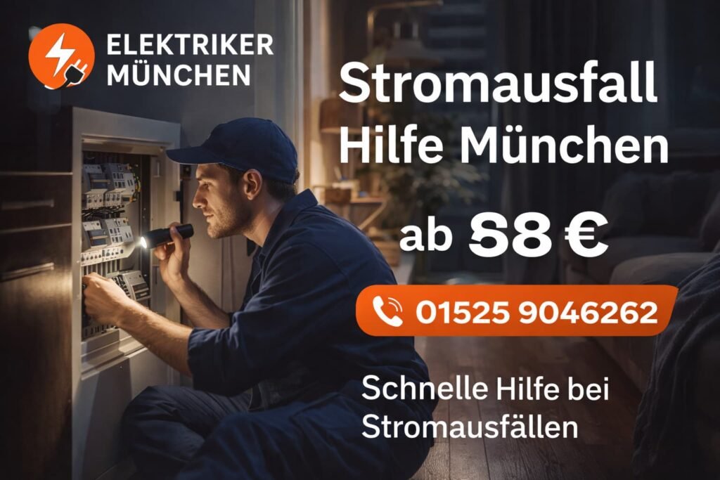 Elektriker prüft einen Sicherungskasten und behebt ein elektrisches Problem