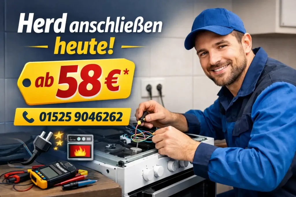 Herd anschließen heute