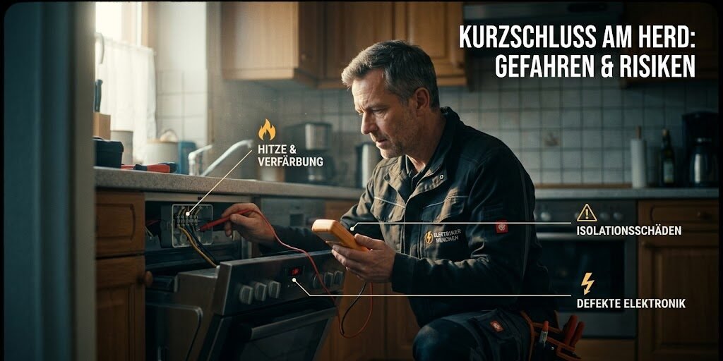 Welche Schäden und Sicherheitsrisiken ein Kurzschluss am Herd auslösen kann – und warum Abwarten selten hilft