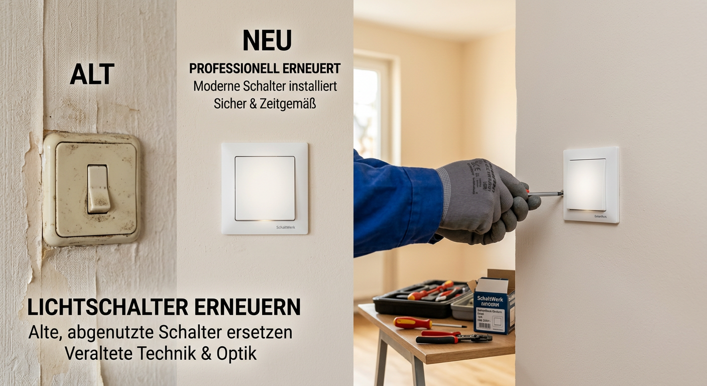 alte lichtschalter erneuern
