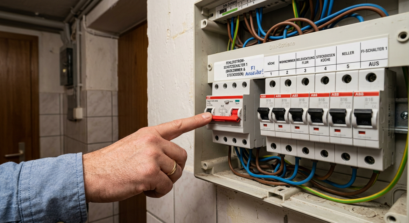 fi schalter lässt sich nicht einschalten