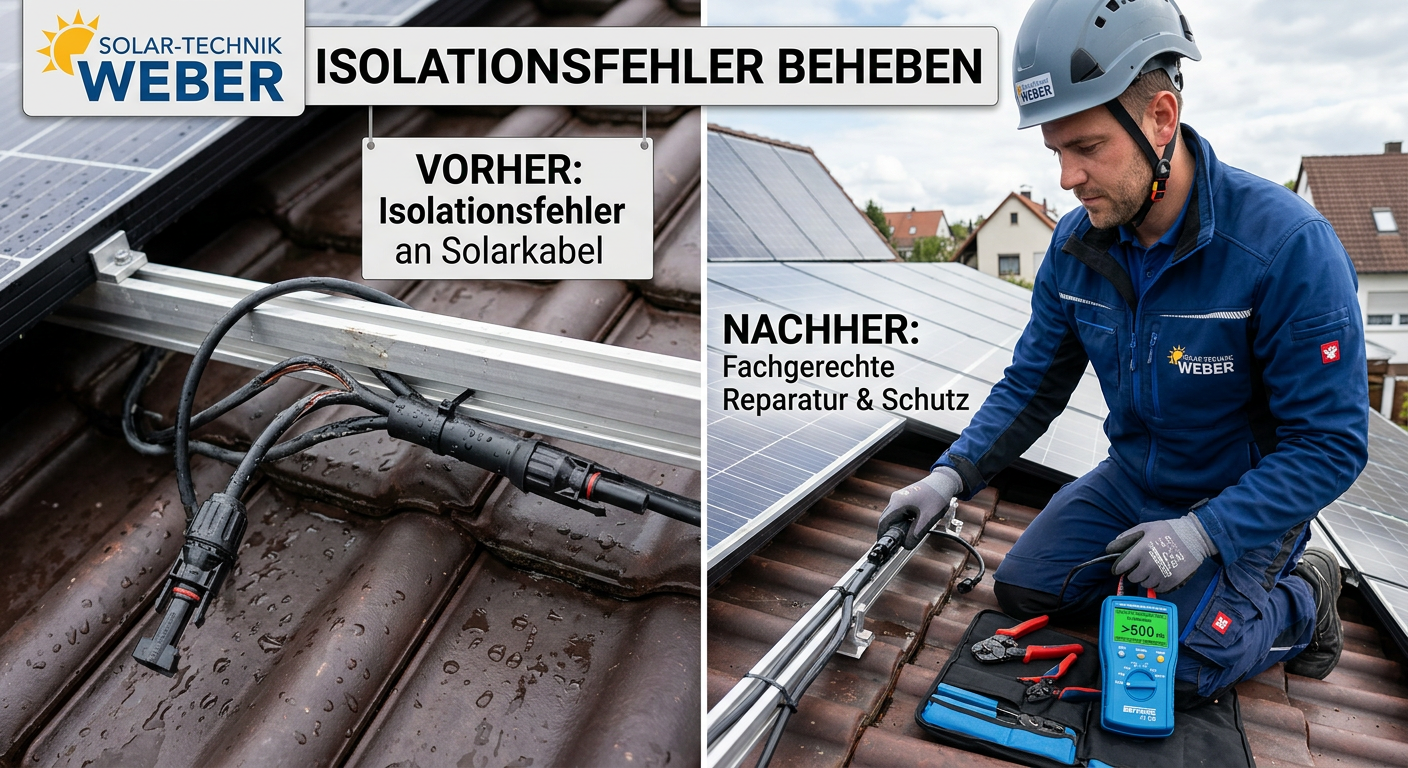 isolationsfehler beheben