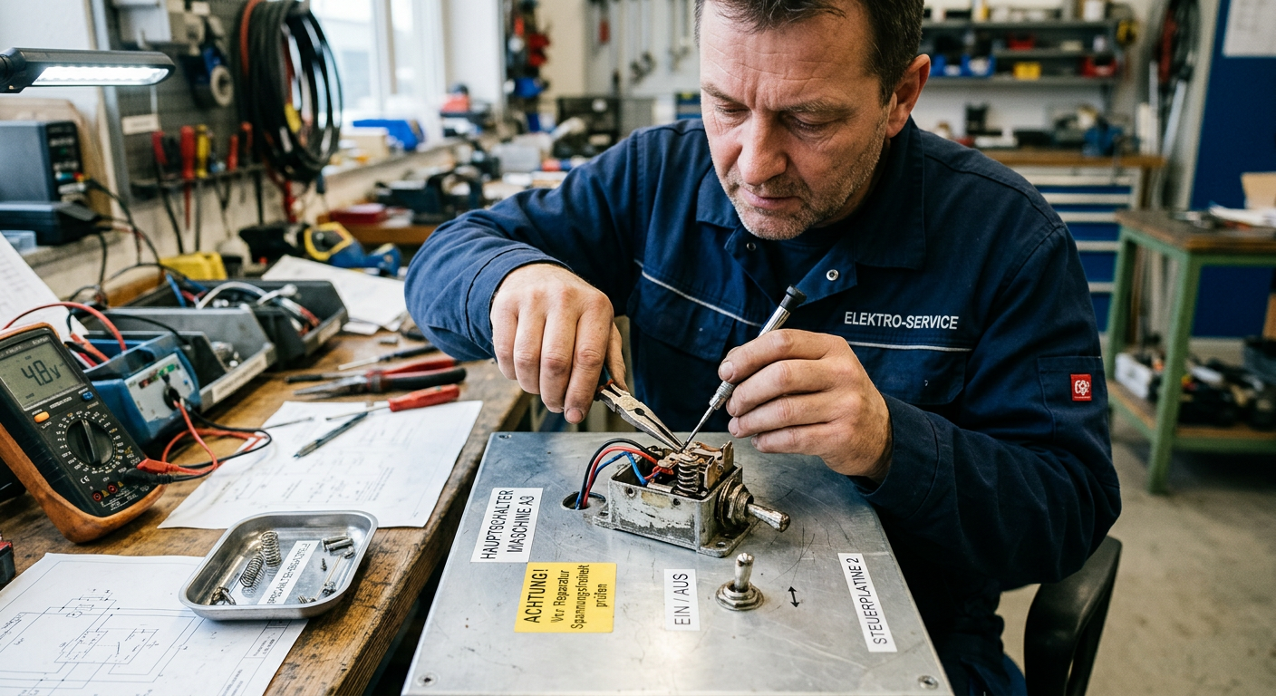 kippschalter reparieren