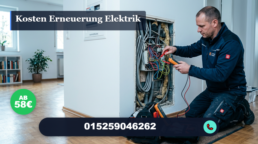 kosten erneuerung elektrik