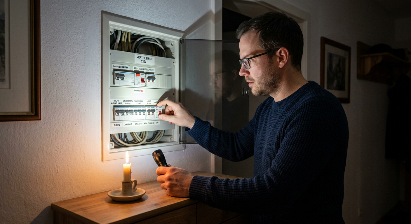 sicherungskasten stromausfall