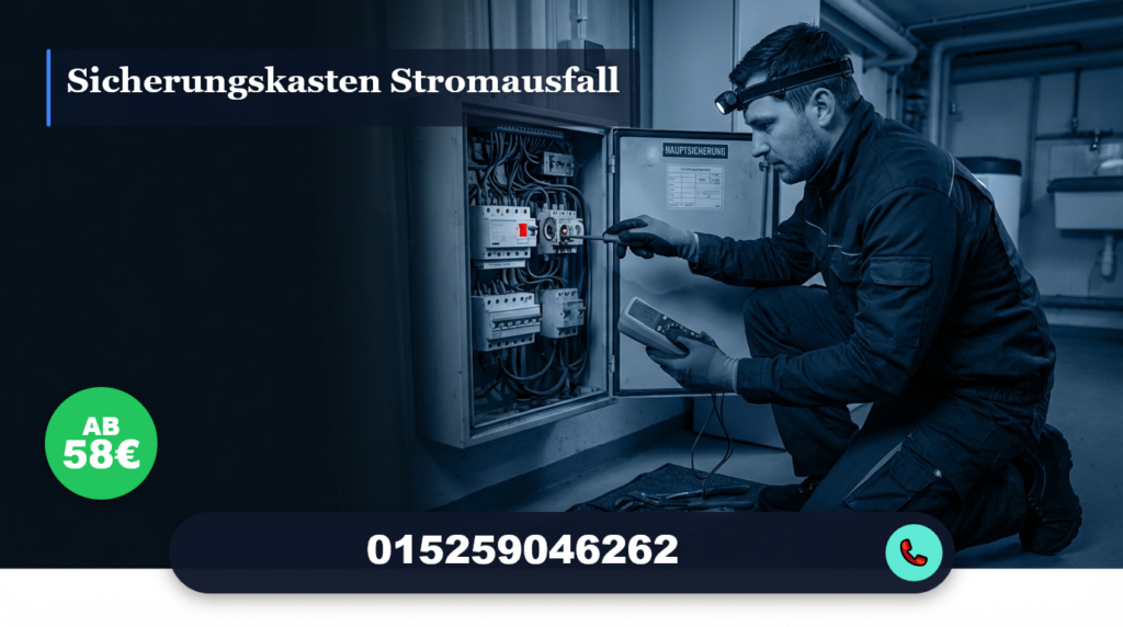 sicherungskasten stromausfall