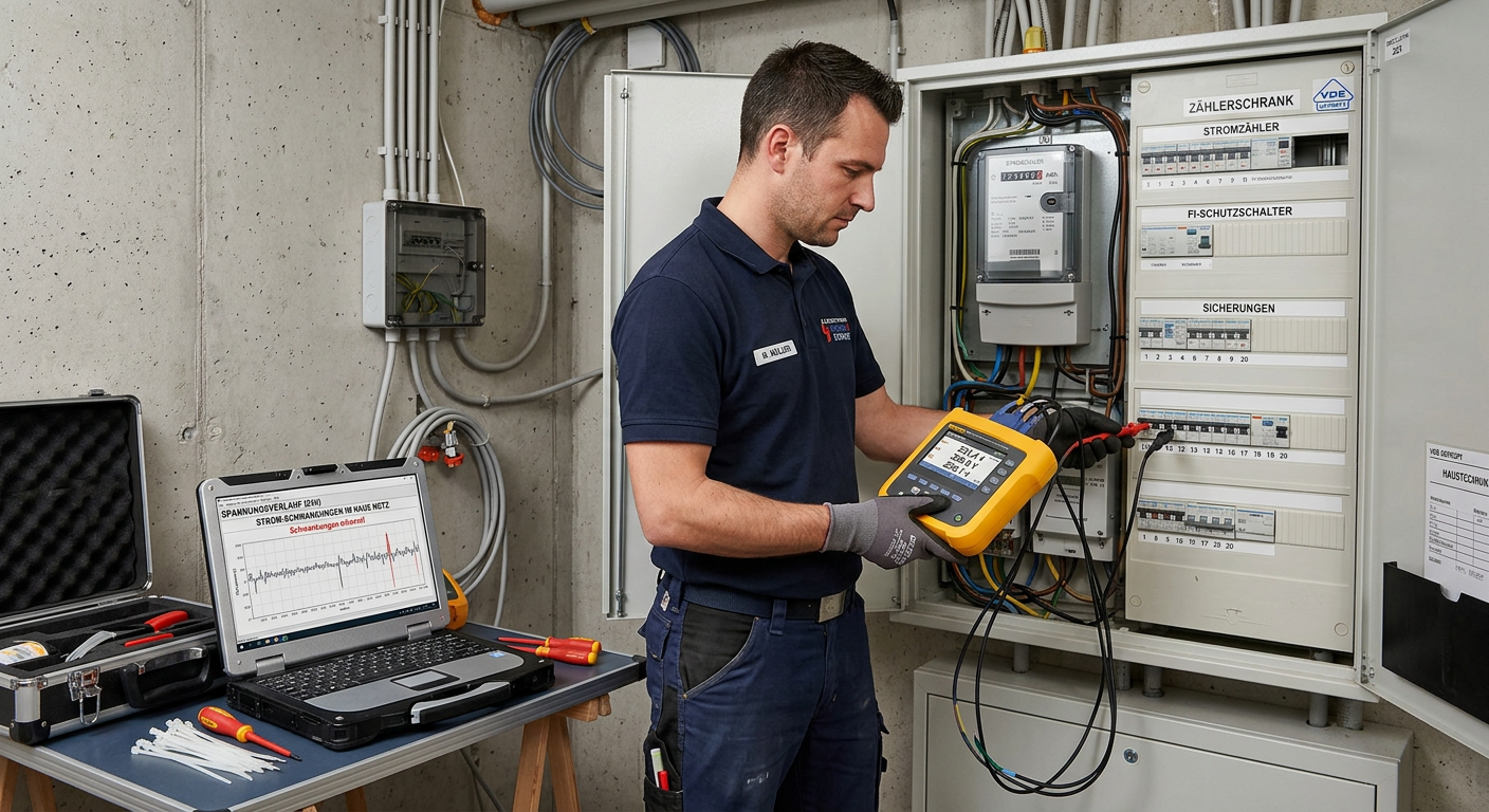 stromschwankungen im haus messen