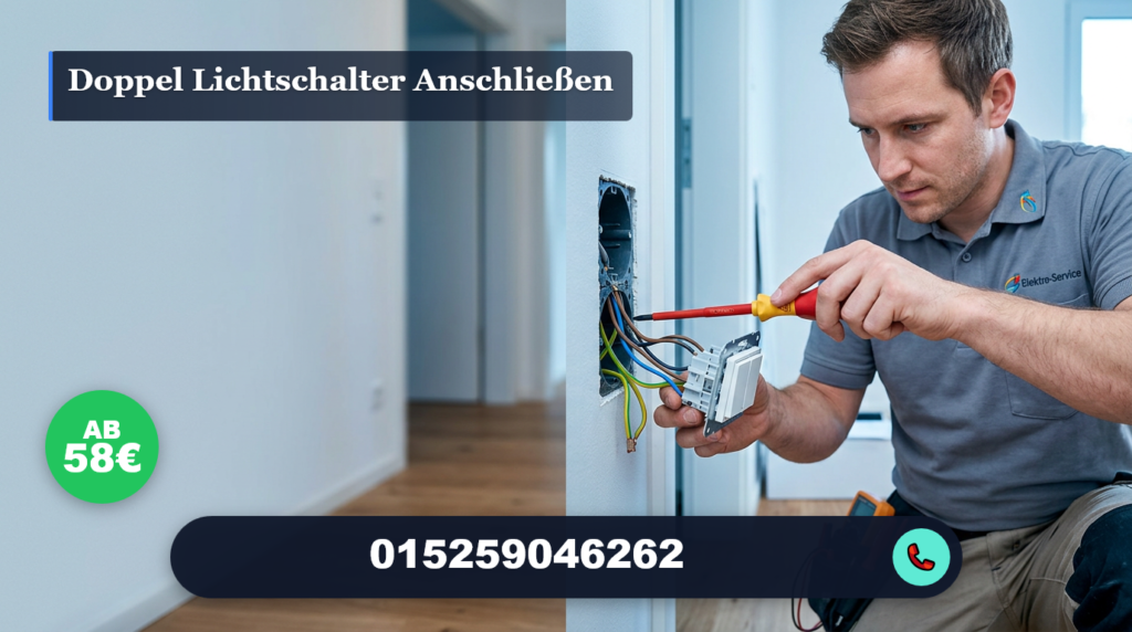 doppel lichtschalter anschließen