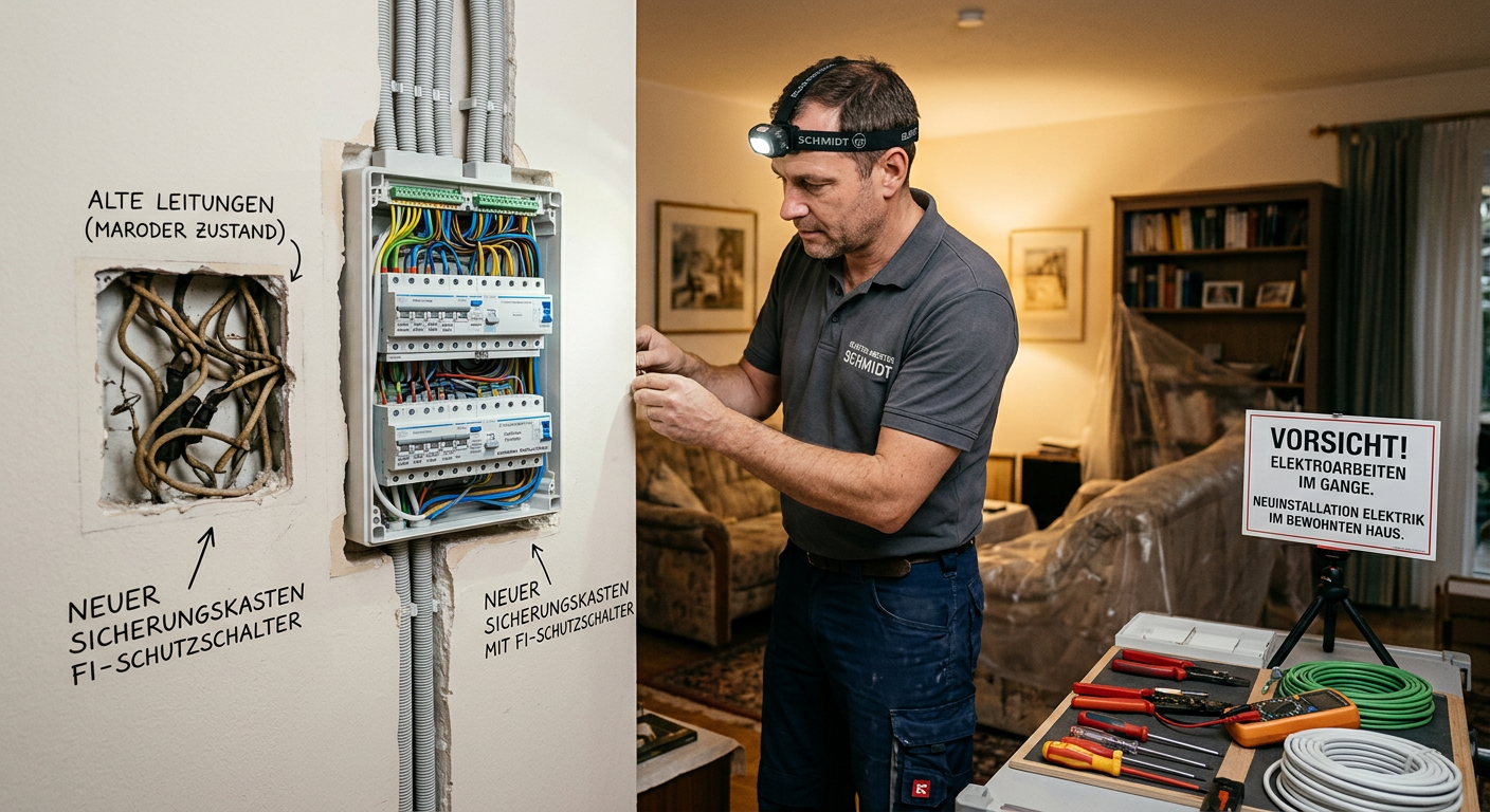 elektrik erneuern im bewohnten haus elektrik erneuern im bewohnten haus