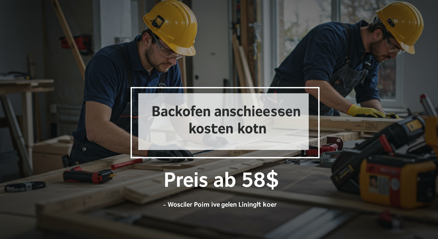 backofen anschliessen kosten