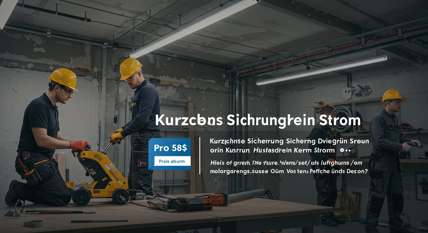 Eine Person betrachtet einen Sicherungskasten, in dem ein Kurzschluss aufgetreten sein könnte, obwohl die Sicherung drin ist und kein Strom fließt.