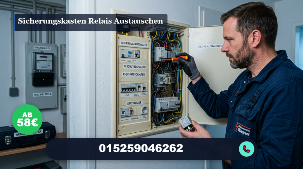 sicherungskasten relais austauschen