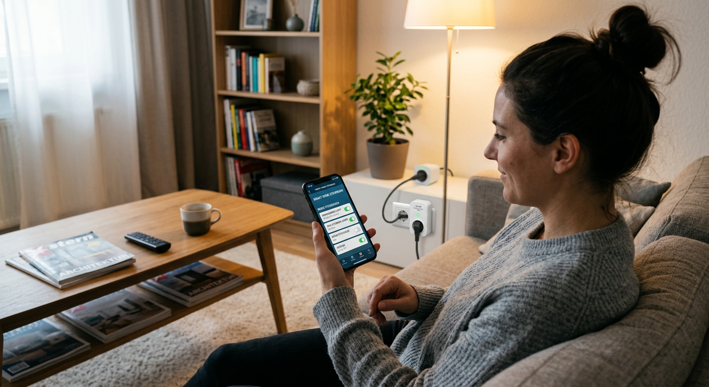 steckdosen smartphone steuern
