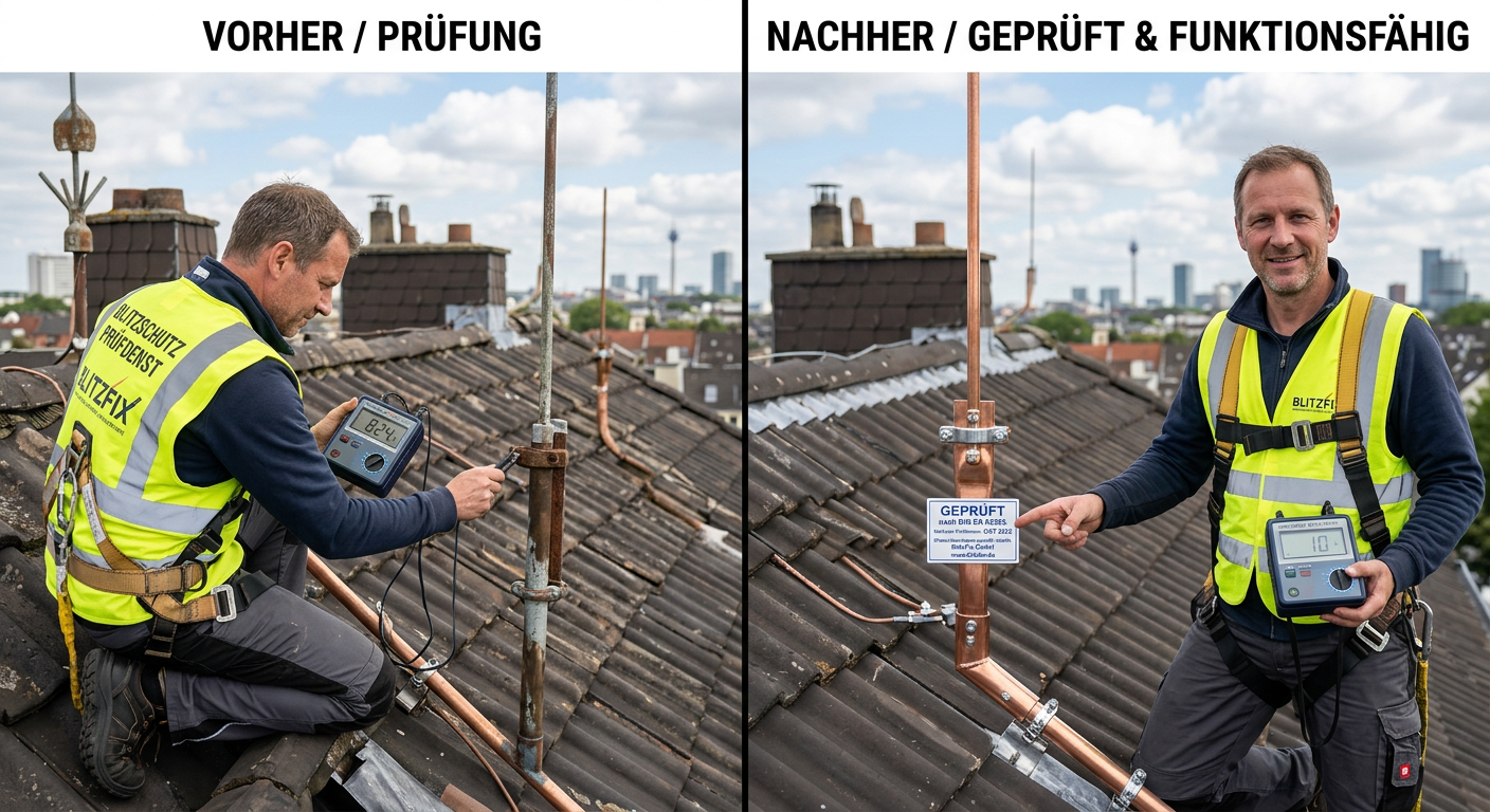 blitzschutzanlagen prüfen blitzschutzanlagen prüfen