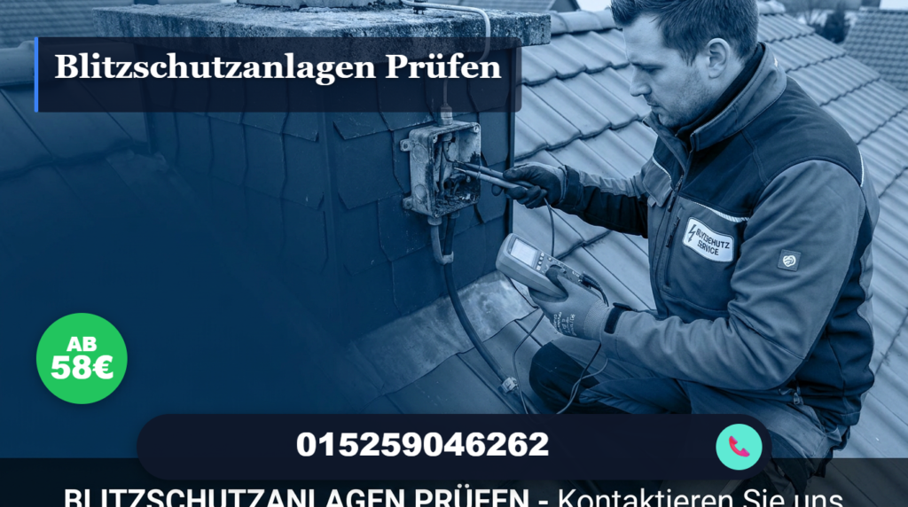 blitzschutzanlagen prüfen