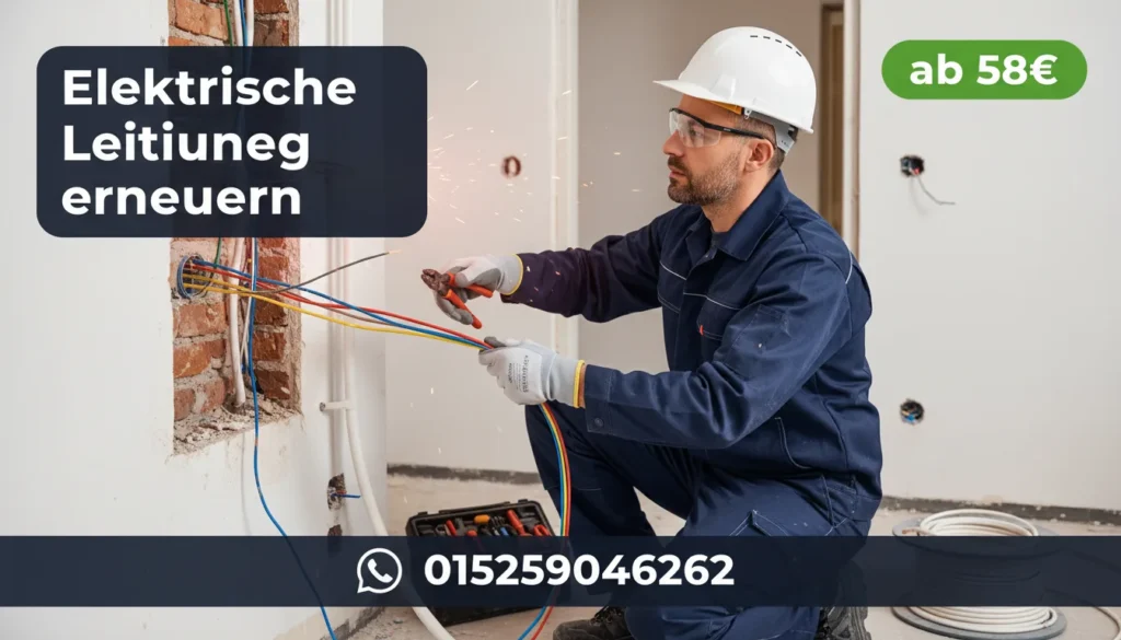 elektrische leitungen erneuern