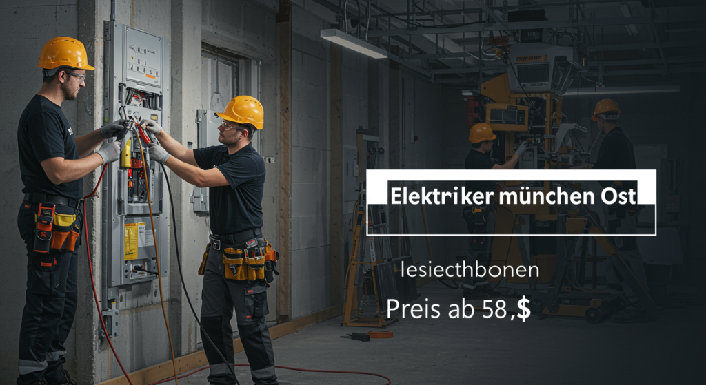 elektriker münchen ost