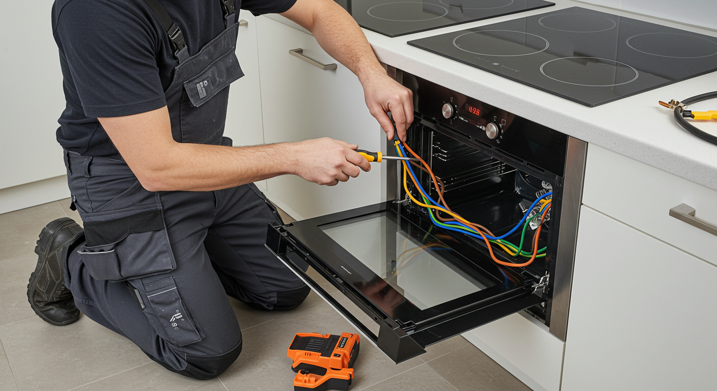 Sicherheitsüberprüfung der elektrischen Anschlüsse durch einen Fachmann