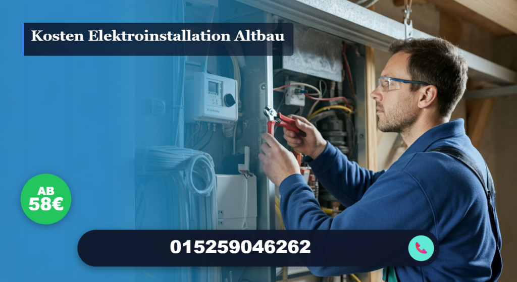 kosten elektroinstallation altbau