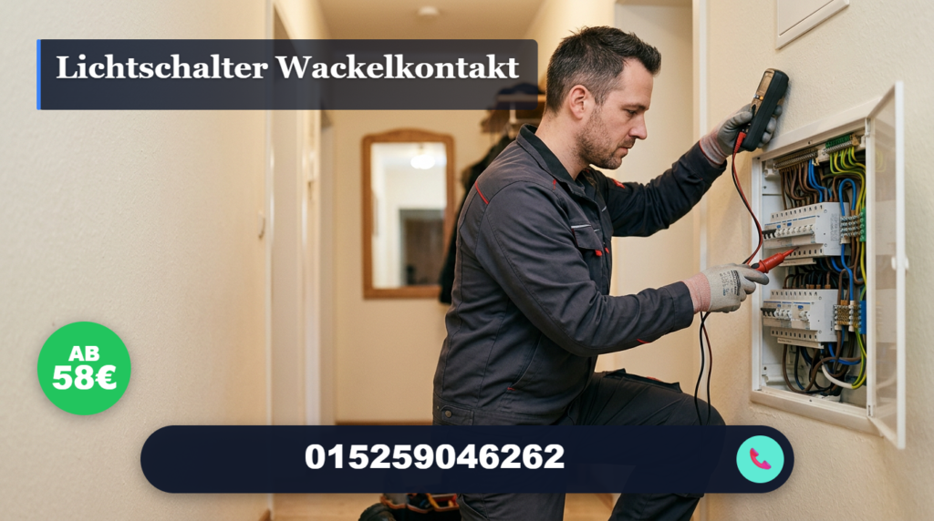 lichtschalter wackelkontakt