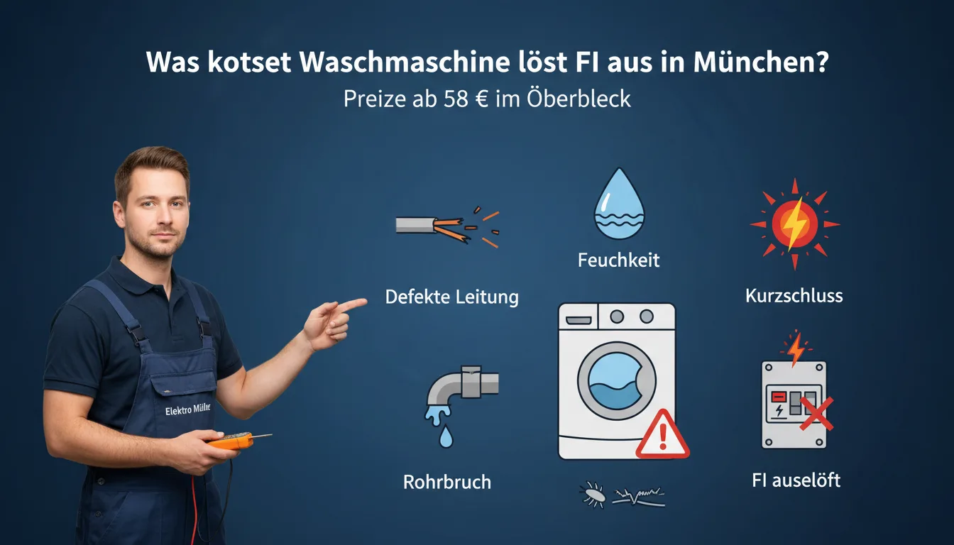 waschmaschine löst fi aus – Problem