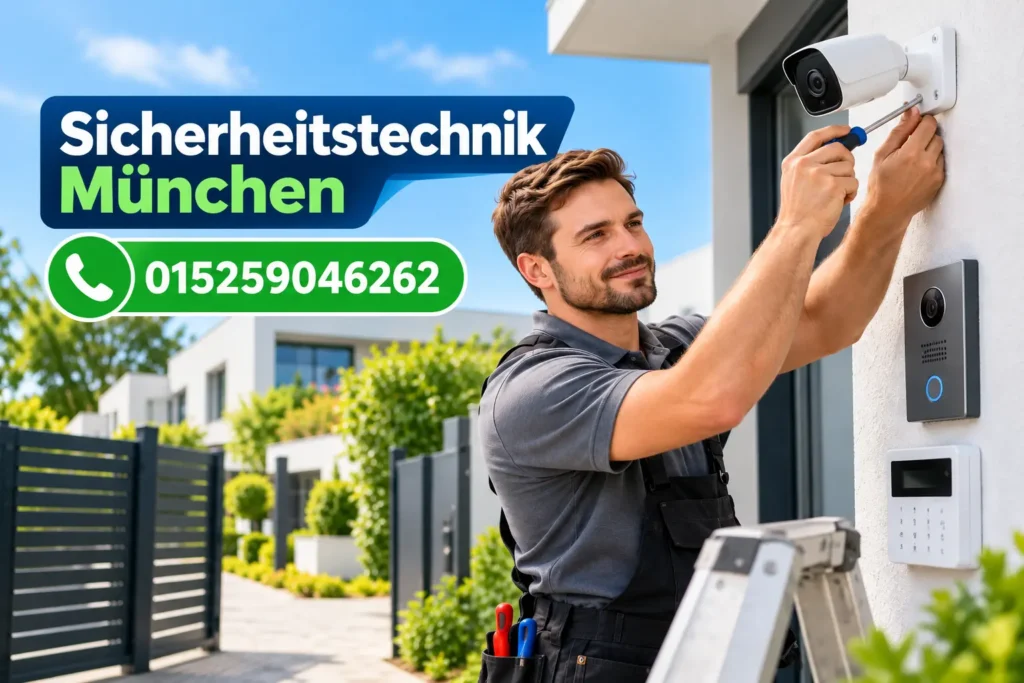 Sicherheitstechnik München – professionelle Installation von Kamera- und Sicherheitssystemen für Haus und Gewerbe.
