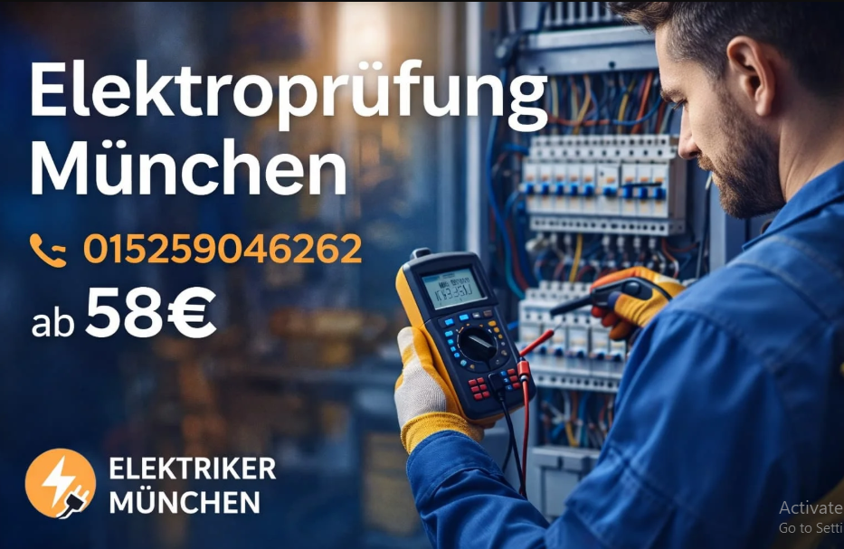 Elektroprüfung München durch qualifizierten Elektriker